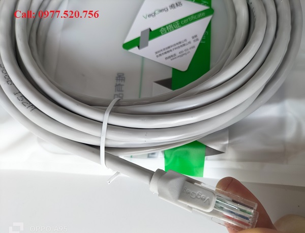 Dây mạng cat6 bấm sẵn dài 5m VegGieg V-E628